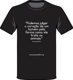 CAMISETA ONG - FRASES SOBRE ANIMAIS